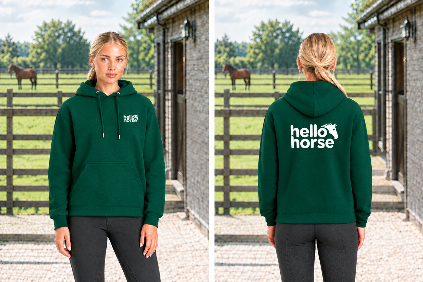 Hello Horse Hoodie