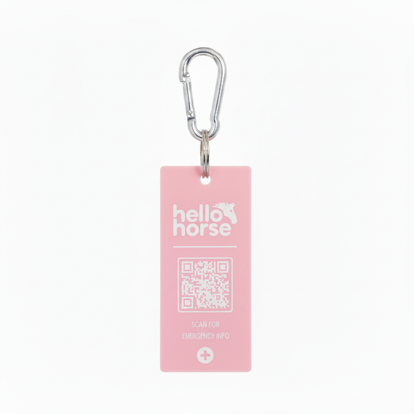 Baby Pink SOS Tag — Square