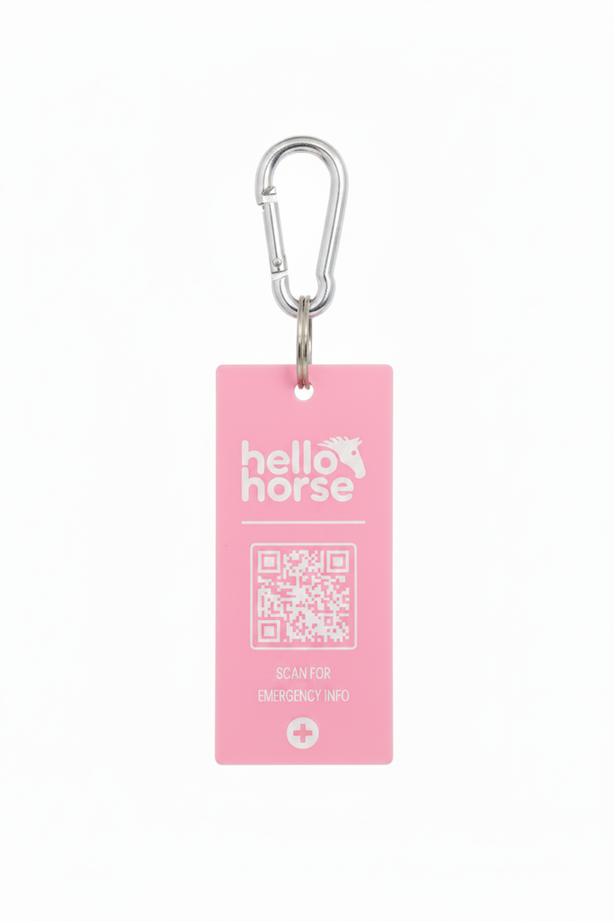 Baby Pink SOS Tag
