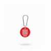 Bright Red SOS Tag