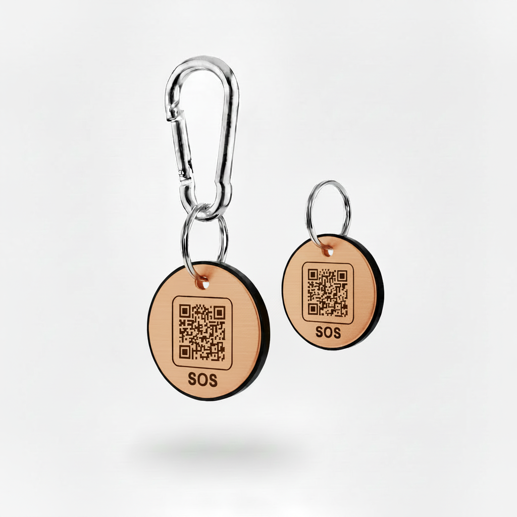 Copper SOS Tags