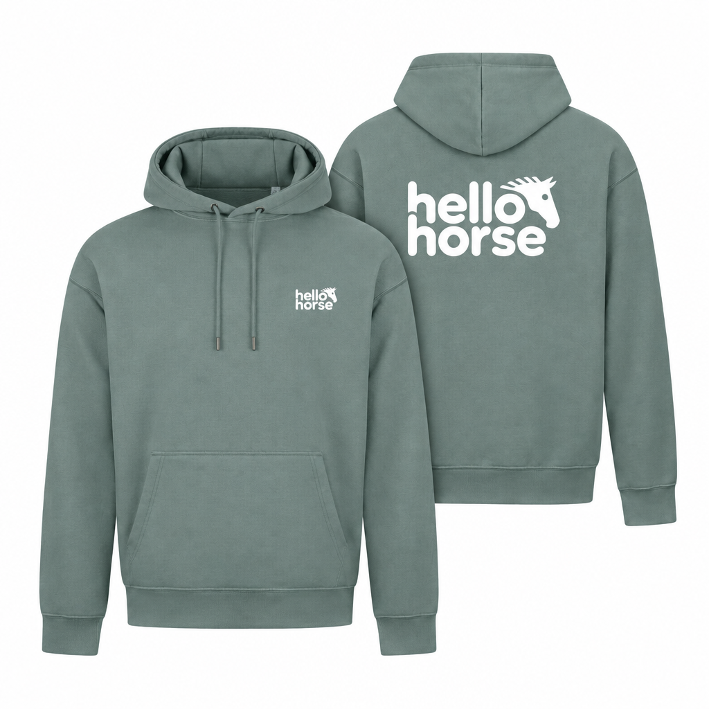 D-Green front and back hoodies