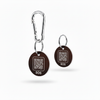 Flat White Background - Brown Tags