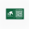 Green Plate No White Border