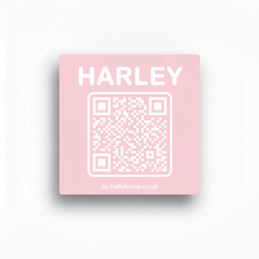 Harley baby pink tag