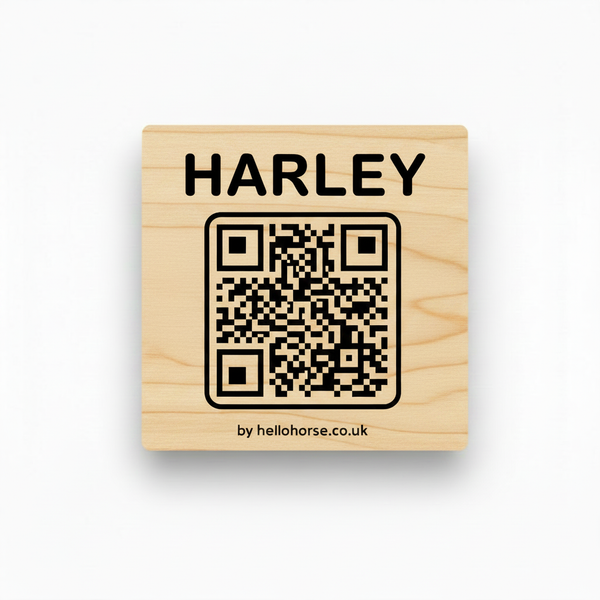 Harley light maple black tag