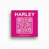 Harley pink tag broken QR
