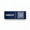 Harley Plate No Shadow Flat White