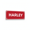 HARLEY red white