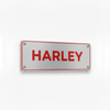 HARLEY silver red
