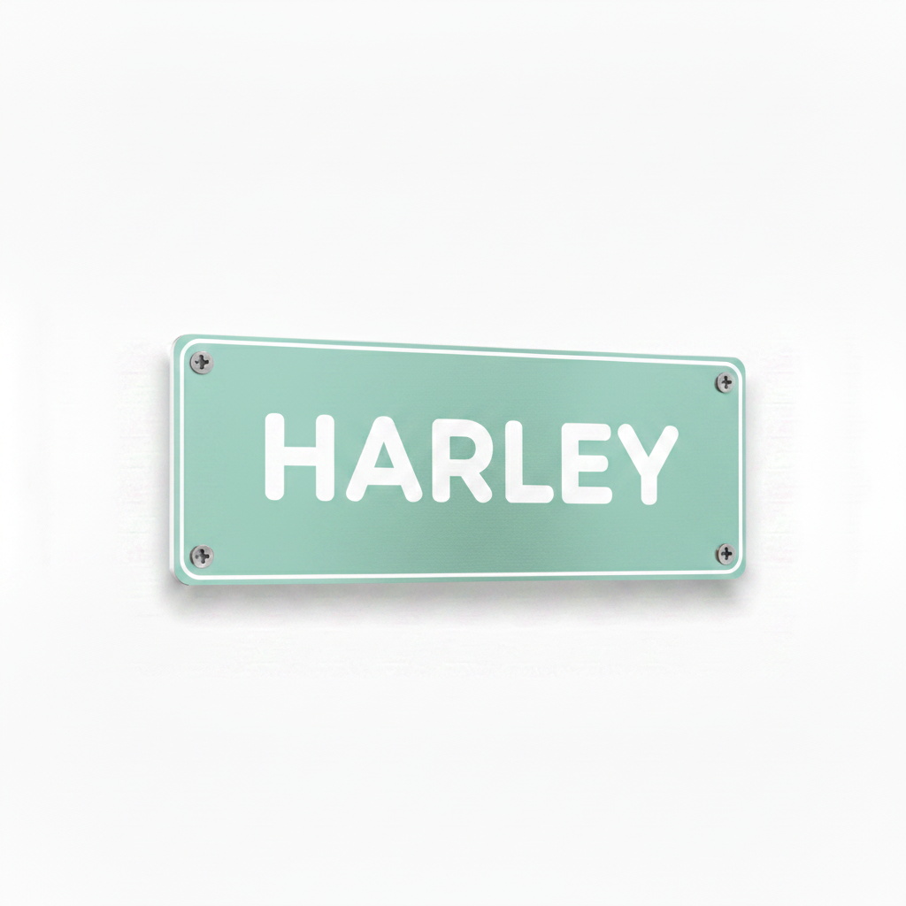 HARLEY teal white