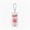 Hello Horse SOS Tag — White with Red