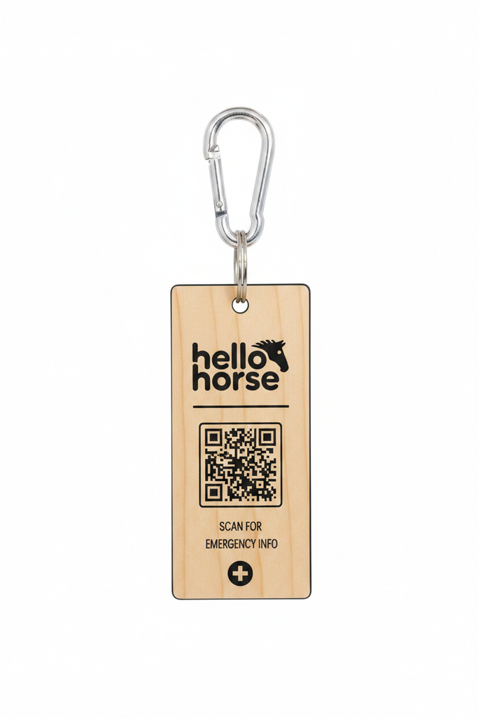 Maple Wood SOS Tag
