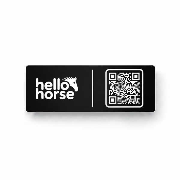 Matt Black Plate – White Background