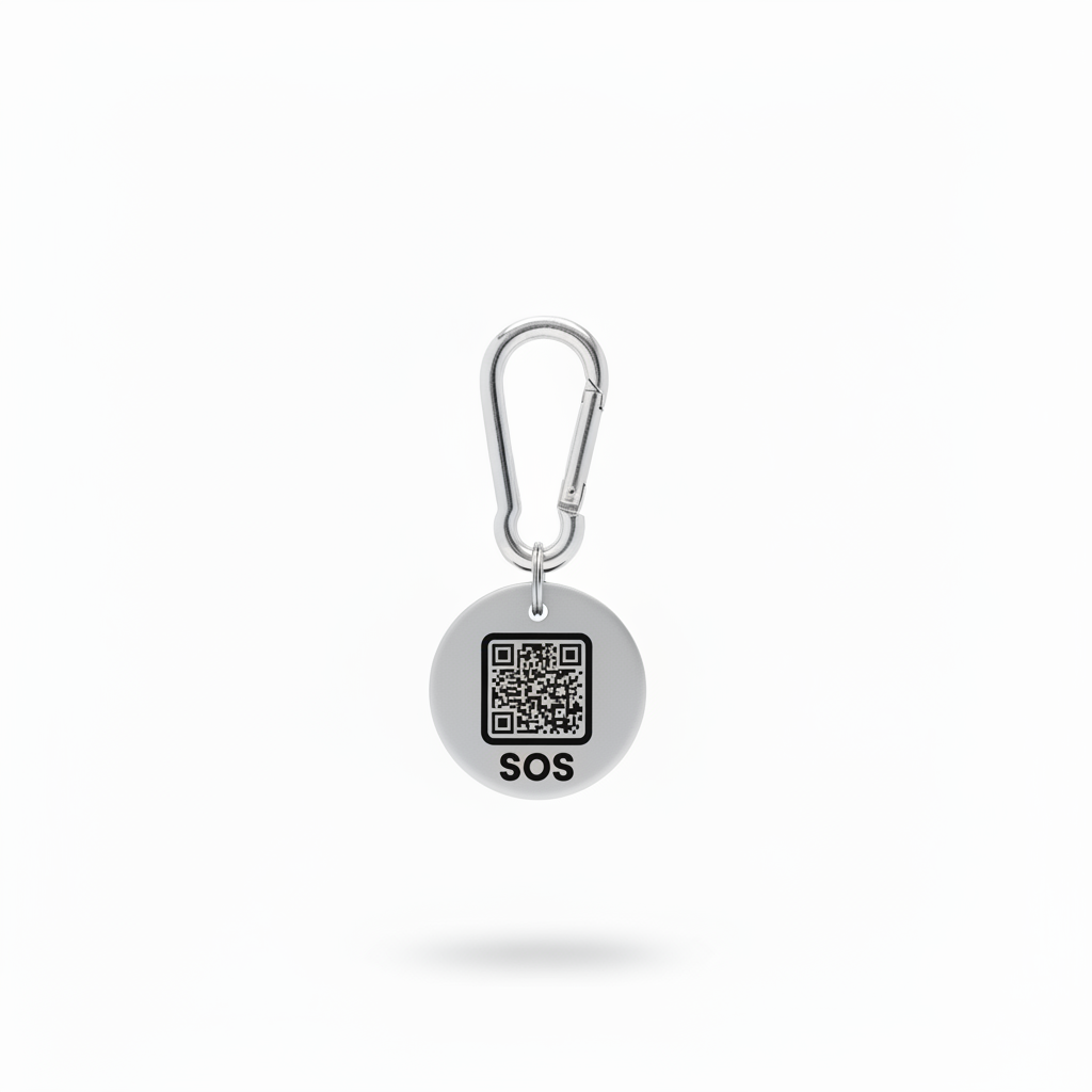 Matt Silver SOS Tag