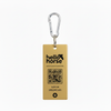 Matte Gold SOS Tag — Square