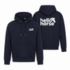 New French Navy front and back hoodies