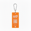 Orange SOS Tag — Square