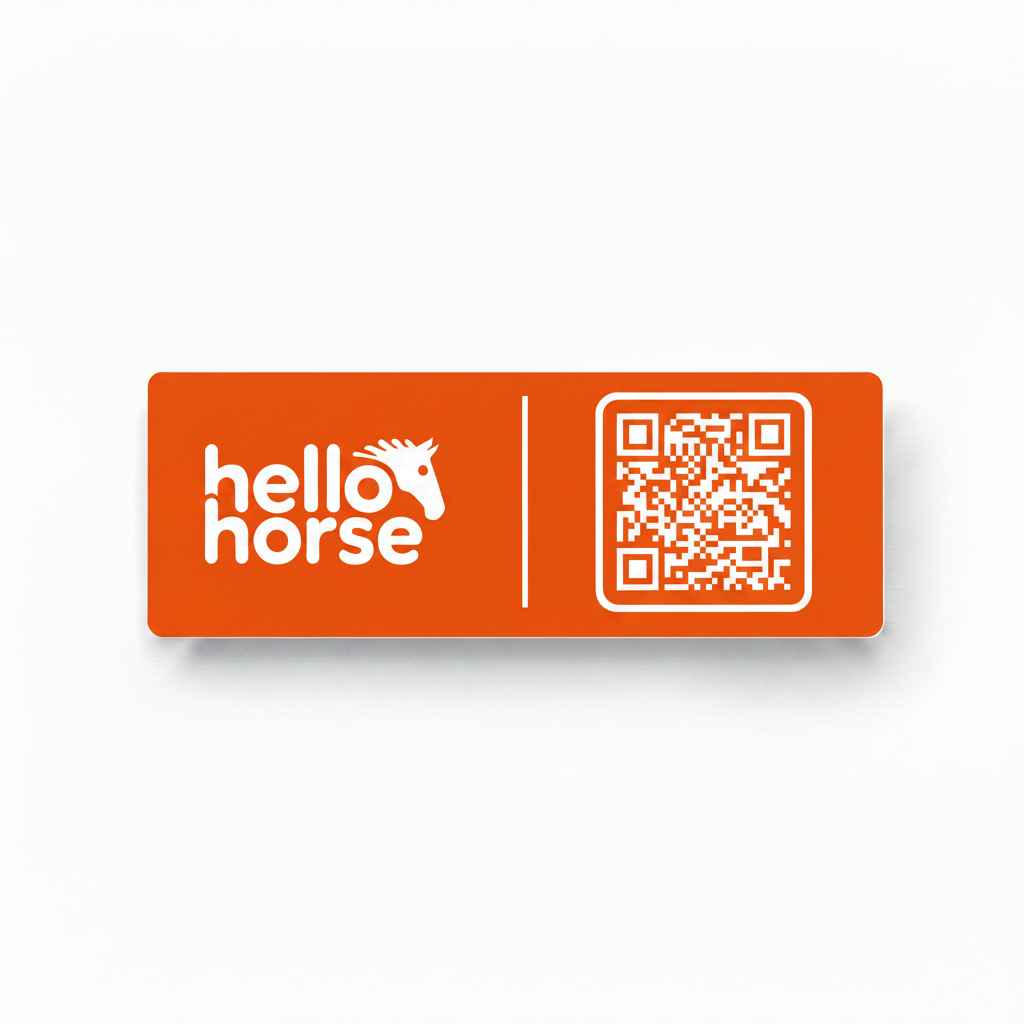 Orange Stable Plate - Brighter