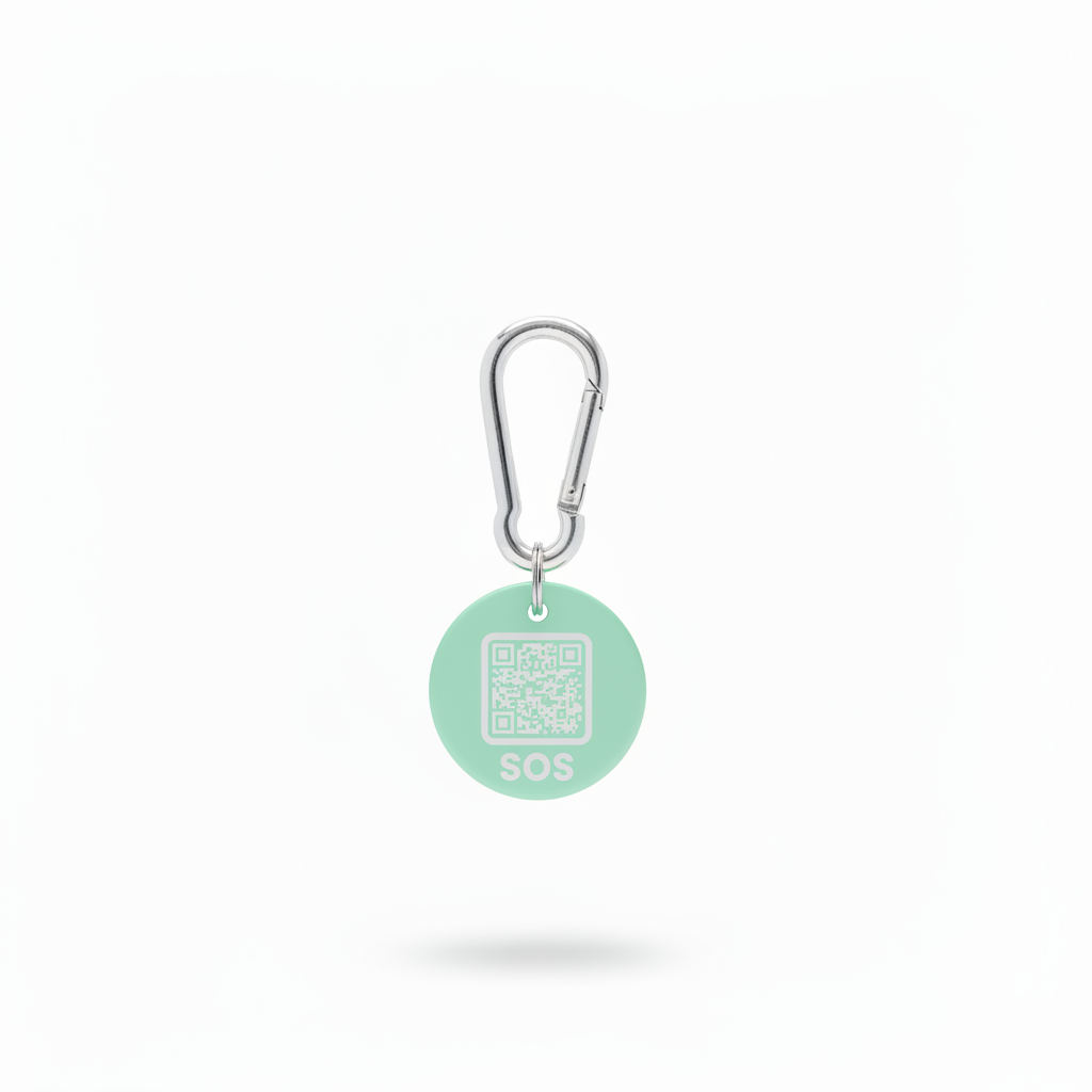 Peppermint SOS Tag