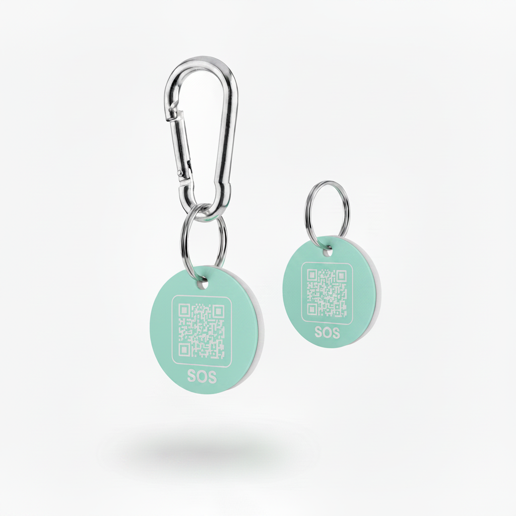 Peppermint Stable Plate Colour SOS Tags