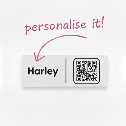 Personalise It - With QR Pure White