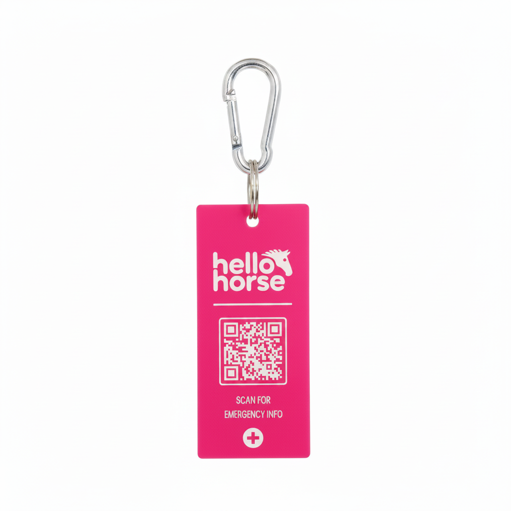 Pink SOS Tag