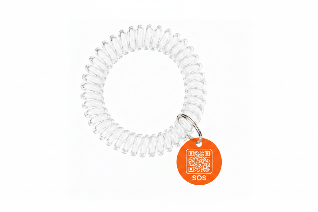 SOS Wrist Band – Orange Variant