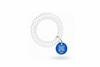 SOS Wrist Band – Sapphire Blue Variant
