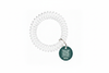 SOS Wrist Band – Teal Green with White Text