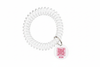 SOS Wrist Band – White with Red Text Variant